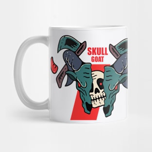 Skull goat Mug